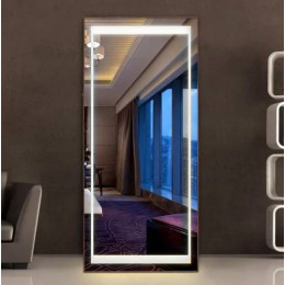 Зеркало ростовое с подсветкой светодиодной лентой Бостон